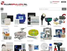 Tablet Screenshot of klusspullen.nl